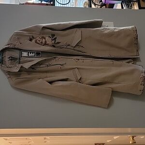 Women's Embroidered Coat